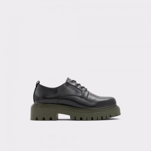 Dámské Baleríny Aldo Bigmove Oxford shoe - Lug sole Černé | 07649SKQH