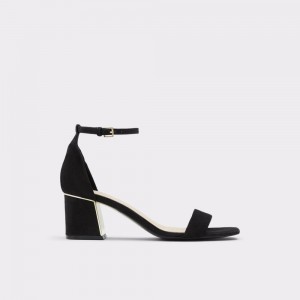 Dámské Blokové Podpatky Aldo Kedeaviel High heel sandal Černé | 17352TKRL