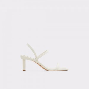 Dámské Blokové Podpatky Aldo Lokurr Sling back heeled sandal Bílé | 50879XRFP