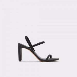 Dámské Blokové Podpatky Aldo Okurr Strappy heeled sandal Černé | 39758RTCG