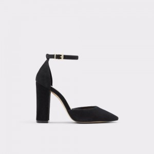 Dámské Blokové Podpatky Aldo Susan Strappy heeled shoe Černé | 31206EKBA