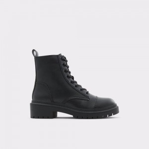 Dámské Bojové boty Aldo Goer Combat boots - Lug sole Černé | 24308HWPS