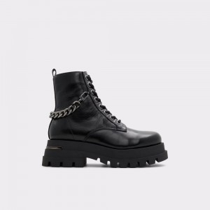 Dámské Bojové boty Aldo Grandeur Combat boots - Lug sole Černé | 73618NJUO