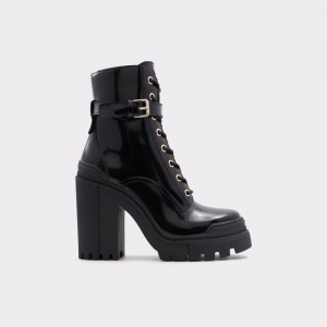 Dámské Bojové boty Aldo Uplift Combat boots - Lug sole Černé | 64238JLTX