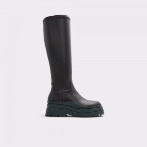 Dámské Boty Aldo Majorr Knee-high boot - Lug sole Černé | 14768ULOQ