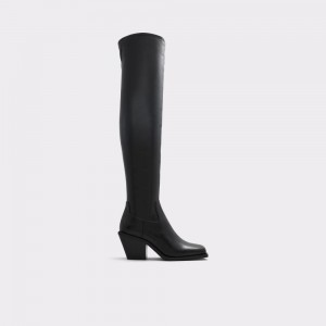 Dámské Boty Aldo Toro Over-the-knee western boot Černé | 87140JETB