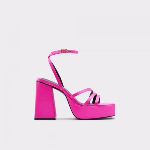 Dámské Boty Na Platformy Aldo Landabriver Strappy heeled sandal - Plateforme Světle Růžové | 24860WGQN