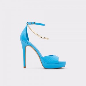 Dámské Boty Na Platformy Aldo Prisilla Heeled sandal - Stiletto heel Světle Blankyt | 83406TWHA