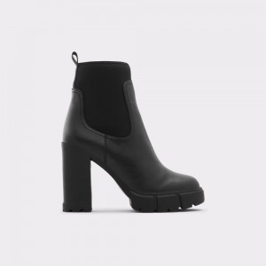 Dámské Chelsea Boty Aldo Bolder Ankle boot - Lug sole Černé | 96158TUIC