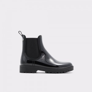 Dámské Chelsea Boty Aldo Storm Rain boots Černé | 94572GZHY