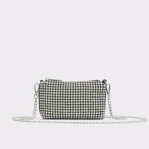 Dámské Crossbody Kabelky Aldo Precia Crossbody bag Černé Stříbrné | 86924UBJF