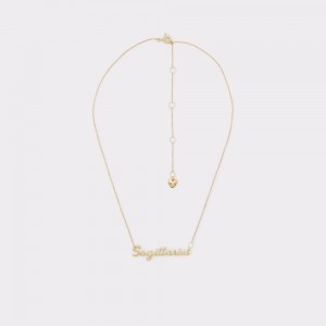 Dámské Fine Jewelry Aldo Zodia Necklace Zlaté | 32897ODRC