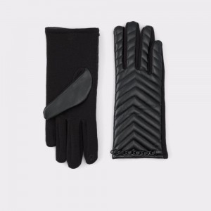 Dámské Klobouky Aldo Qahar Gloves Černé | 43718ZUJH