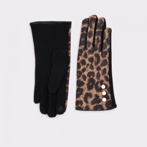 Dámské Klobouky Aldo Tygress Gloves Hnědé | 38746DRIY