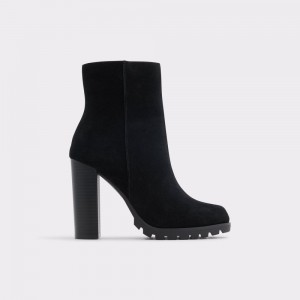 Dámské Kotníkové Boty Aldo Doria Ankle boot - Lug sole Černé | 69415BGQL