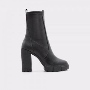 Dámské Kotníkové Boty Aldo Ilanna Ankle boot - Lug sole Černé | 47032QOGN