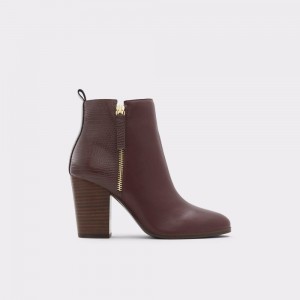 Dámské Kotníkové Boty Aldo Noemieflex Ankle boot - Block heel Tmavě Hnědé | 74931SNKE