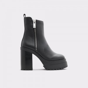 Dámské Kotníkové Boty Aldo Upside Platform ankle boot - Lug sole Černé | 86593WVOG