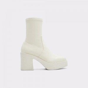 Dámské Kotníkové Boty Aldo Upstep Ankle boot Bílé | 83794KRCI