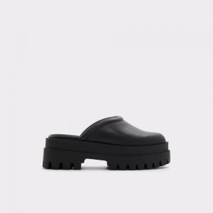 Dámské Loafers Aldo Biglease Platform Mule - Lug sole Černé | 64187QEUP