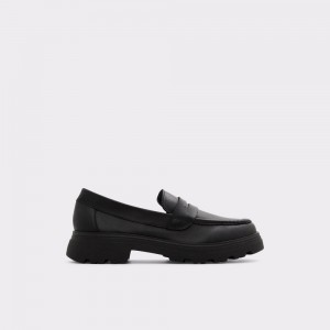 Dámské Loafers Aldo Biglect Loafer - Lug sole Černé | 79104DZFA