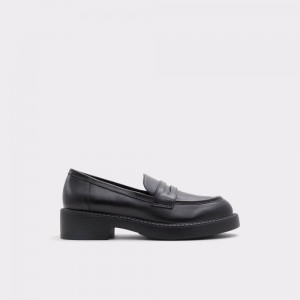 Dámské Loafers Aldo Bigplan Loafer - Lug sole Černé | 50671FPIM