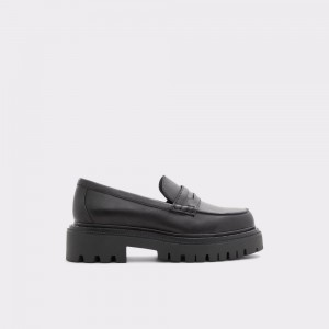 Dámské Loafers Aldo Bigstrut Loafer - Lug sole Černé | 10365CKNF