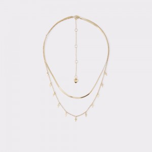 Dámské Náhrdelníky Aldo Aire Necklace Zlaté | 24509OMPU