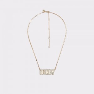 Dámské Náhrdelníky Aldo Honeyy Necklace Zlaté | 96302FQVL