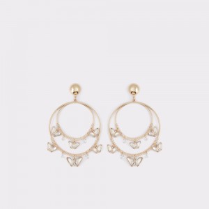 Dámské Náušnice Aldo Battersea Earrings Zlaté | 57109TZCU