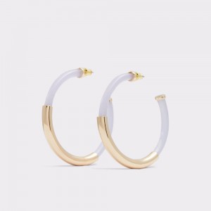 Dámské Náušnice Aldo Giondra Hoop earrings Světle Fialové | 98154BIYH