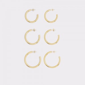 Dámské Náušnice Aldo Goldihoop Hoop earrings Zlaté | 30241IMCO