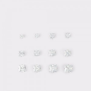 Dámské Náušnice Aldo Laportea Stud earrings Stříbrné | 14257IWME