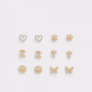 Dámské Náušnice Aldo Manantariel Stud earrings Zlaté | 84610RQHG