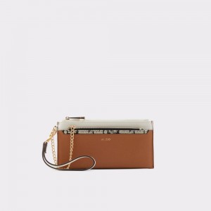 Dámské Peněženky Aldo Catharina Wristlet Hnědé | 65409XLEA