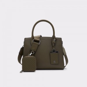 Dámské Perfect Pairings Aldo Cadoanad Tote bag Hnědožlutý | 34861QYXU