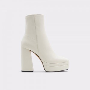 Dámské Perfect Pairings Aldo Mabel Platform ankle boot - Plateforme Bílé | 26149RSXM