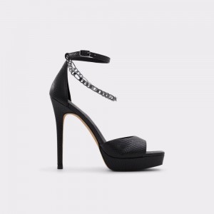 Dámské Perfect Pairings Aldo Prisilla Heeled sandal - Stiletto heel Černé | 12685BOVR