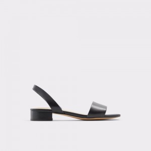 Dámské Podpatky Aldo Doredda Sling back flat sandal - Block heel Černé | 15432OCLK