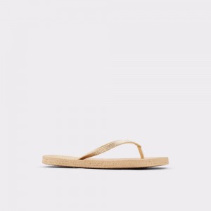 Dámské Sandály Aldo Aloomba Flat sandal Zlaté | 38254YGOT