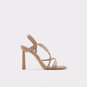 Dámské Sandály Aldo Amilia Strappy heeled sandal Šedé | 57048BKQW