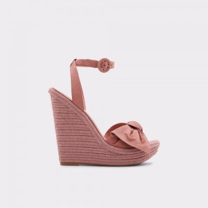 Dámské Sandály Aldo Besch Wedge sandal - Wedge heel Světle Růžové | 63182LTHQ