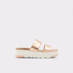 Dámské Sandály Aldo Cirea Wedge sandal - Flatform Růžové Zlaté | 08231CKGZ