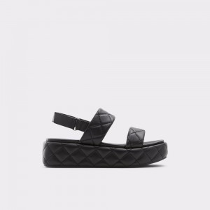 Dámské Sandály Aldo Cossette Wedge sandal - Flatform Černé | 92305GTCU