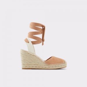 Dámské Sandály Aldo Efemina Wedge sandal - Wedge heel Hnědé | 08379EJZF