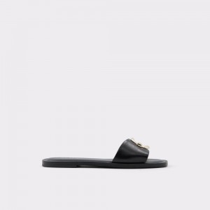 Dámské Sandály Aldo Glaeswen Slide sandal Černé | 01498FWPZ