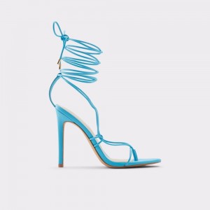 Dámské Sandály Aldo Glaosa Strappy heeled sandal - Stiletto heel Blankyt | 27084PCVY