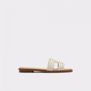 Dámské Sandály Aldo Irmaos Slide sandal Champagne | 78549OSKX