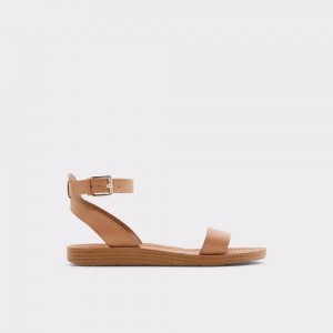 Dámské Sandály Aldo Kedaredia Flat sandal Hnědé | 50347ODAZ