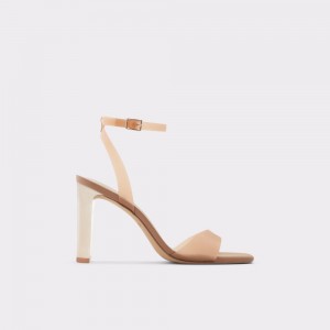 Dámské Sandály Aldo Miracia Heeled sandal Béžový | 54173HKQV